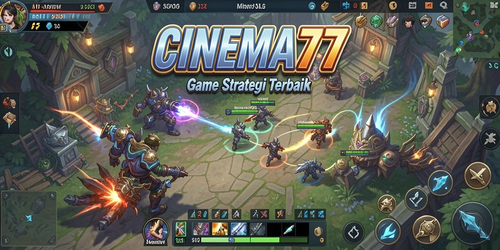 Tampilan menarik gameplay CINEMA77 dengan elemen SLG yang mendalam.