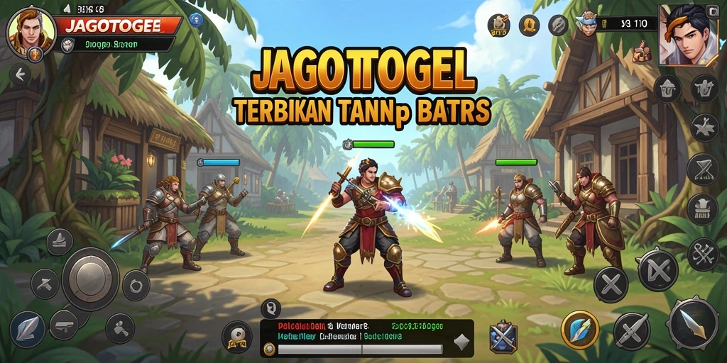 Tampilan gameplay menarik JAGOTOGEL dalam dunia terbuka.