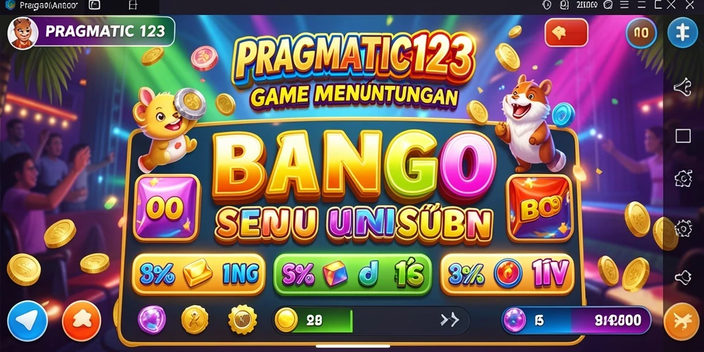 Screenshot utama PRAGMATIC123 menampilkan gameplay seru game Bingo.
